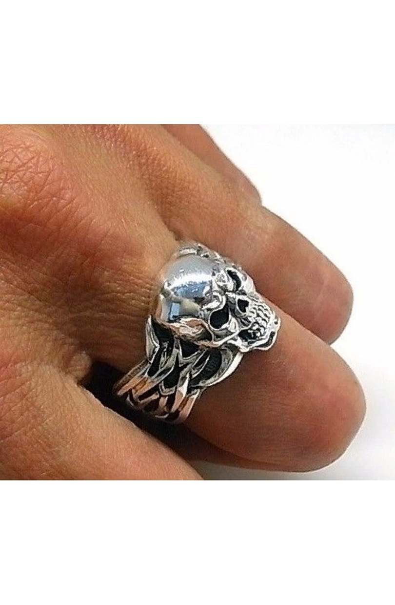 Anillo Calavera Plata 925