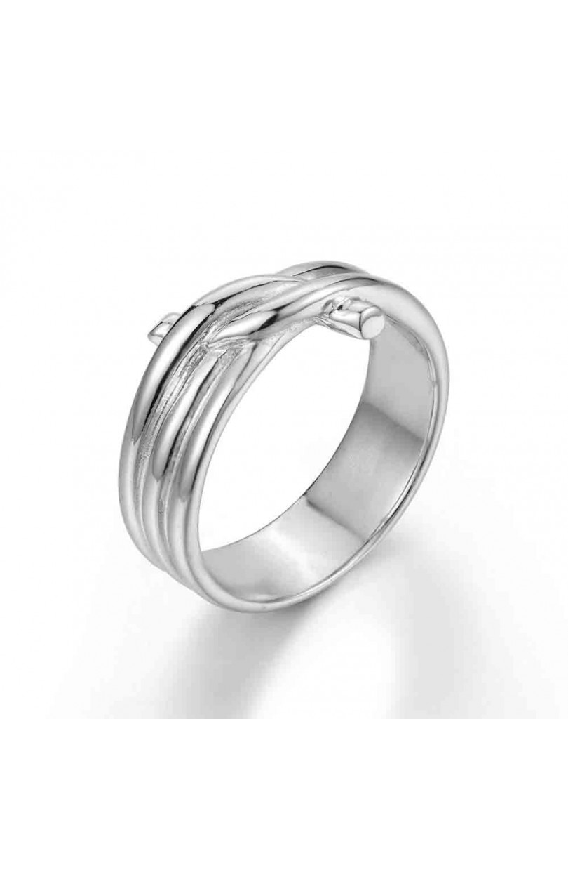 Anillo Triple Nudo Plata 925