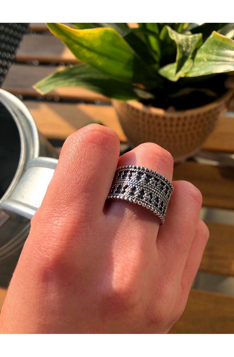 Anillo Sahara plata 925