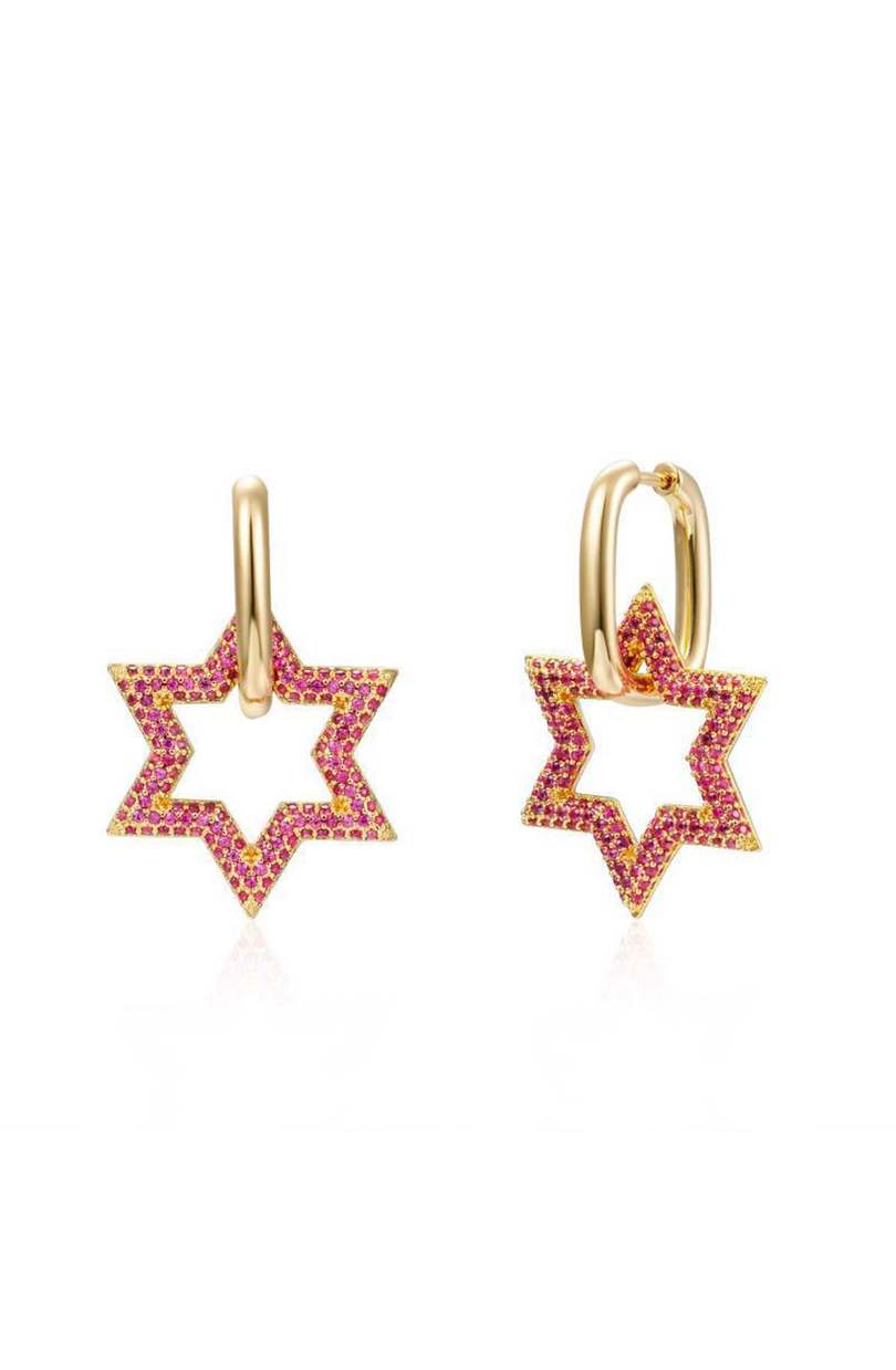 Pendientes Estrella Circonita - Imagen 3