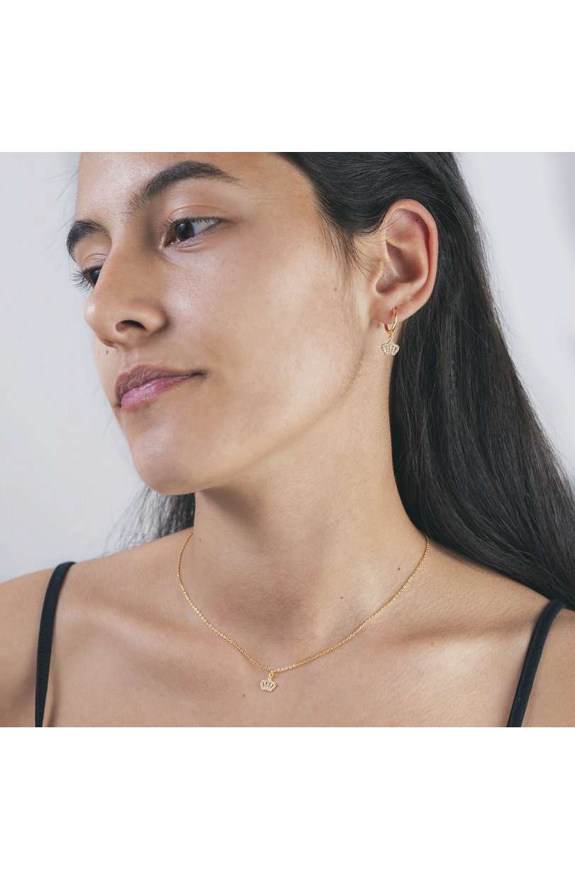 Pendientes Corona Plata 925