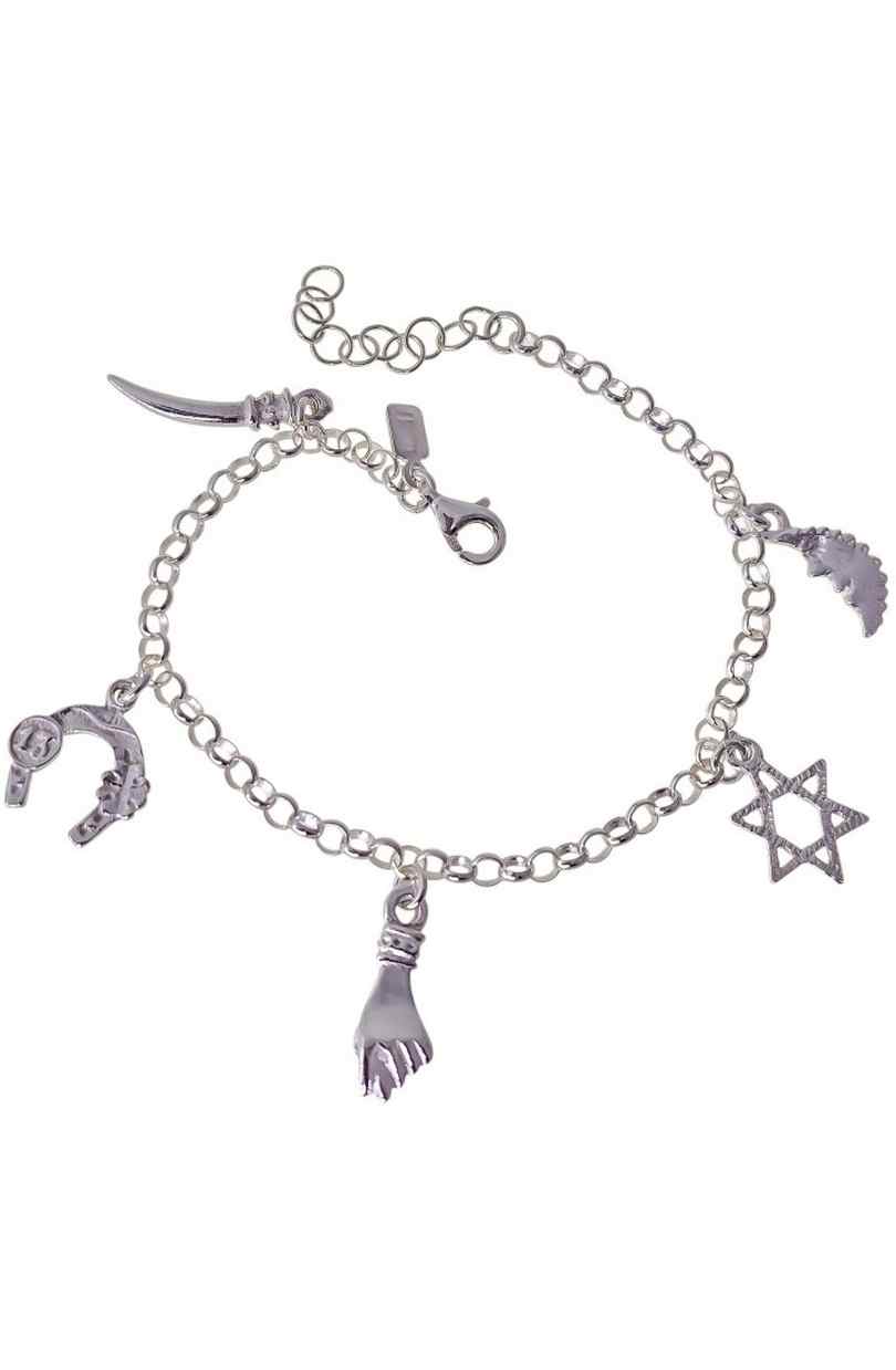 Pulsera Mal de Ojo Plata de Ley