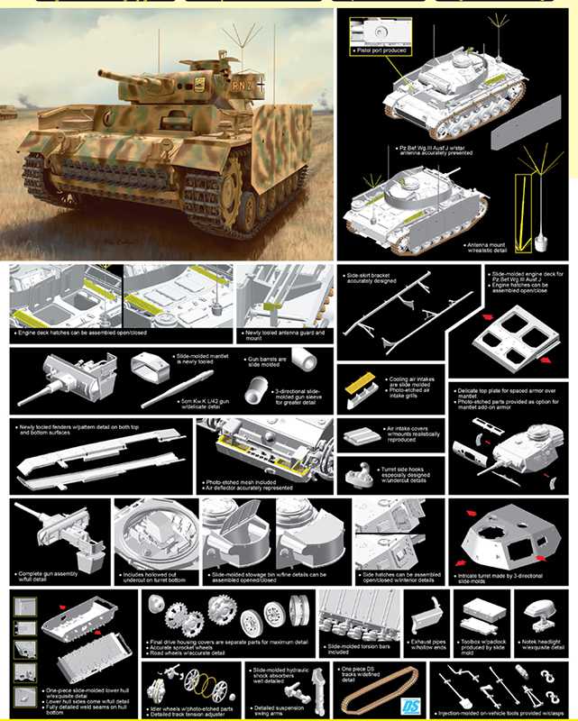 Pz.Bef.Wg.III Ausf.J w/Schurzen - Imagen 2