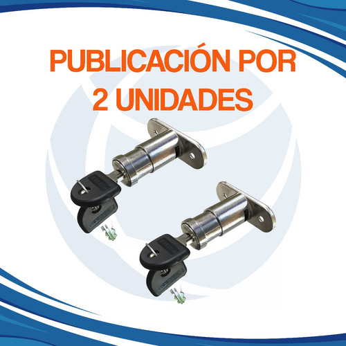 Cerradura Botón De Empuje Niquelado 21 Mm Hafele X 2 Uni - Imagen 3