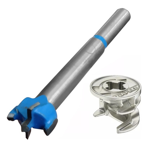 Minifix Caja Para Placa De 15 Mm – 100 Uds + Mecha 15 Mm