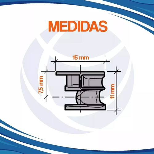 Minifix Caja Para Placa De 15 Mm – 100 Uds + Mecha 15 Mm - Imagen 2