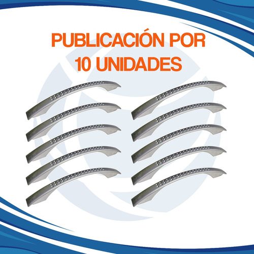 Tirador Manija Metálica Copahue 128 Mm Pack X 10 Unidades - Imagen 3