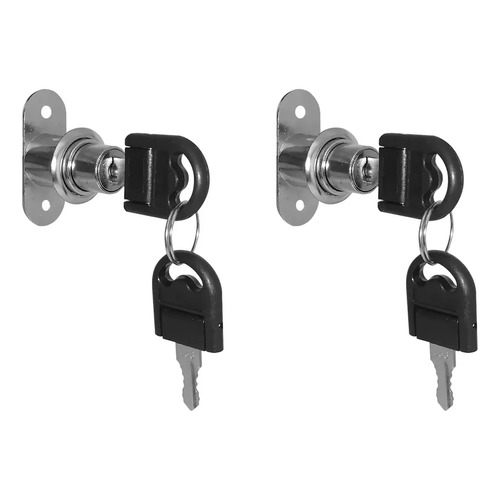 Cerradura De Empuje 25 Mm Cromado Para Puerta Cajón Cima M