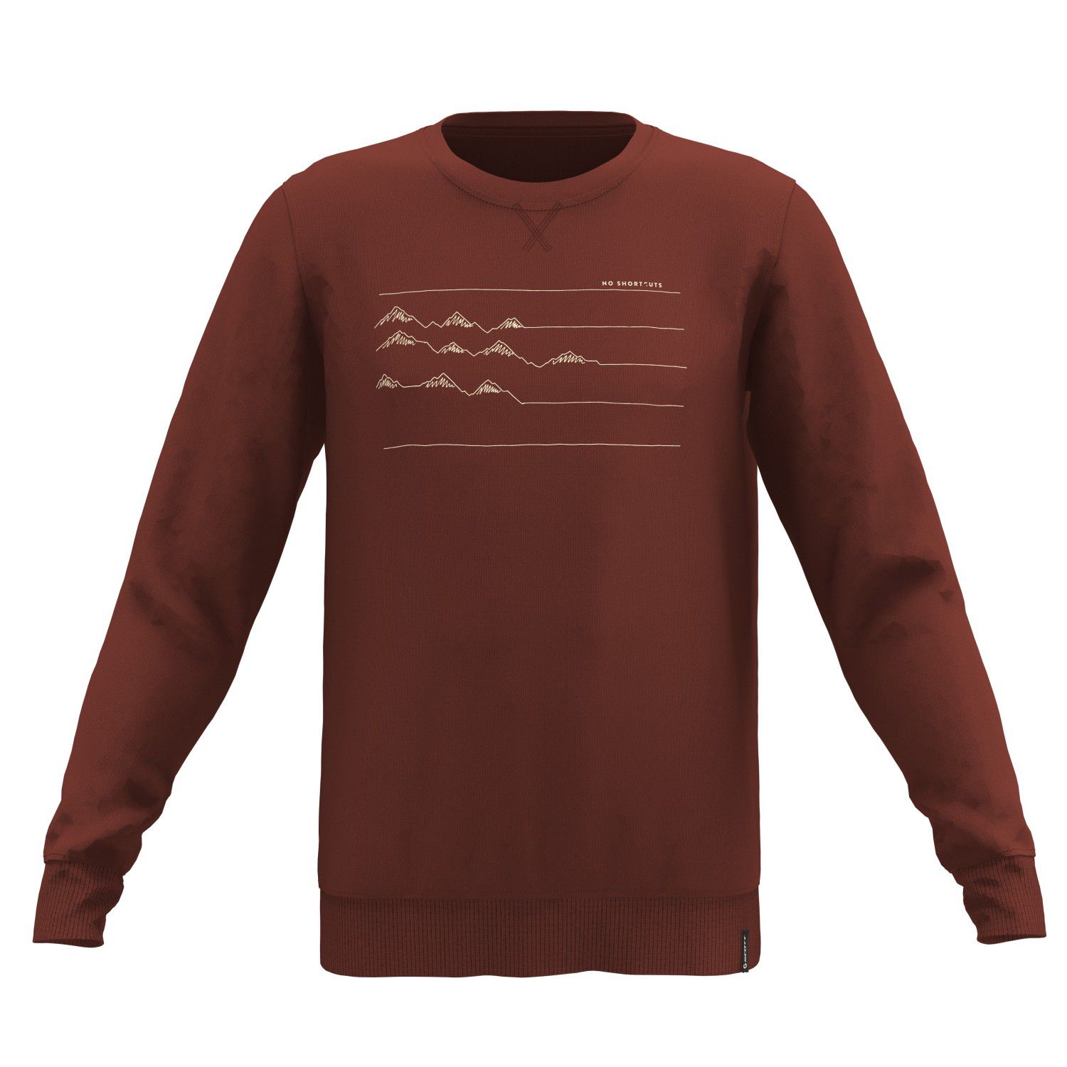 10 CASUAL DYE L/SL ROJO RUST SUDADERA SCOTT CASUAL 2811516861