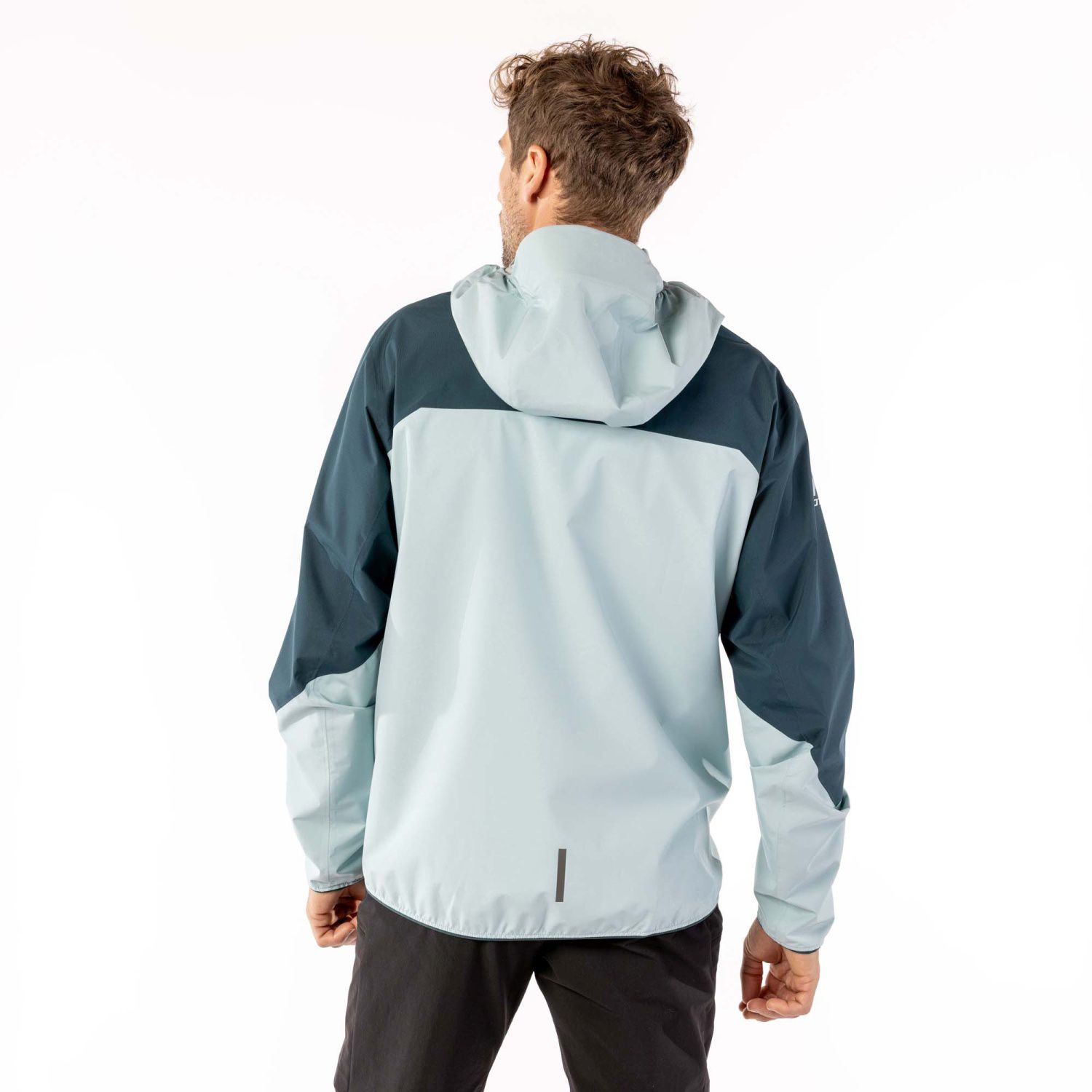 EXPLORAIR LIGHT DRYO 2.5 LAYER VERDE MINERAL / VERDE ARUBA CHAQUETA IMPERMEABLE TRAIL RUNNING SCOTT 404112 - Imagen 7