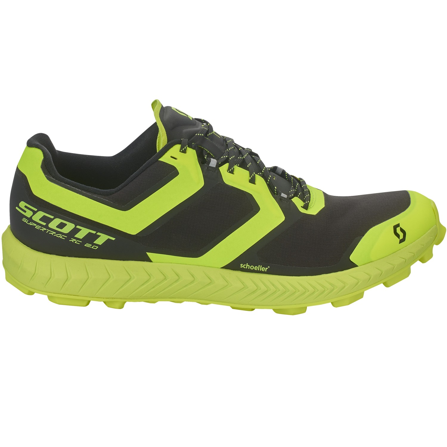 SUPERTRAC RC 2 NEGRA AMARILLA ZAPATILLAS SCOTT RUNNING CHICO 279762 - Imagen 5