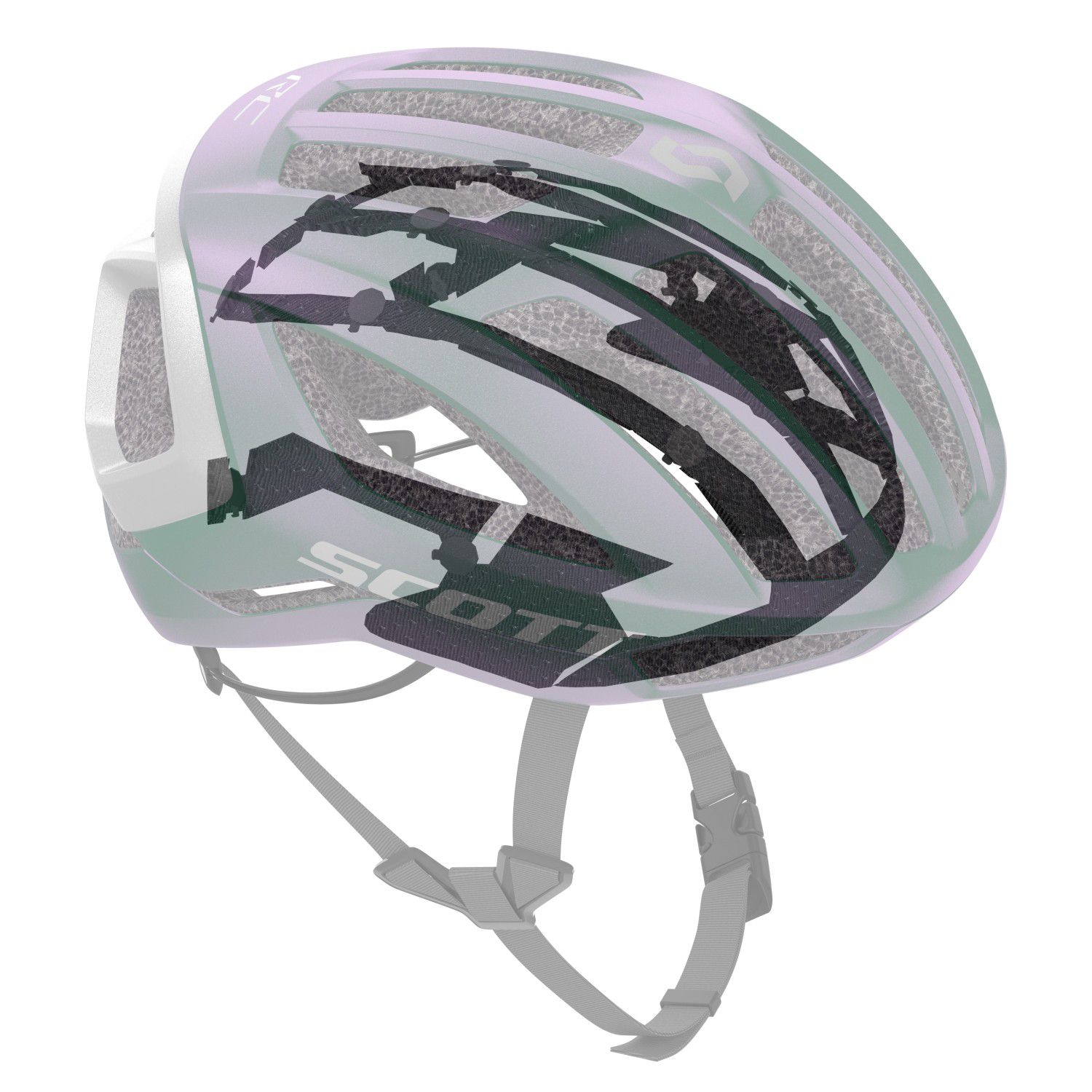 CENTRIC PLUS BLANCO MINERAL / NEGRO CASCO SCOTT 2804057884 - Imagen 8