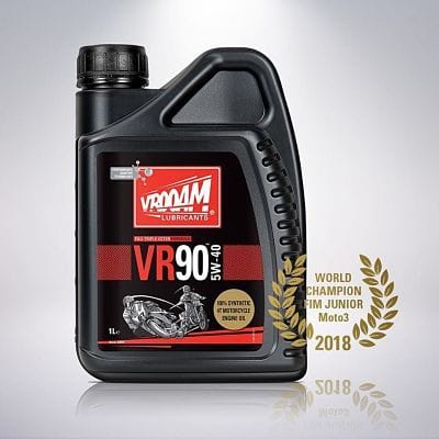 Bote 1 litro VR-90 Series Aceite Motor 4T – 100% Sintético. Tecnología PAO-Ester 10W50 - Imagen 2