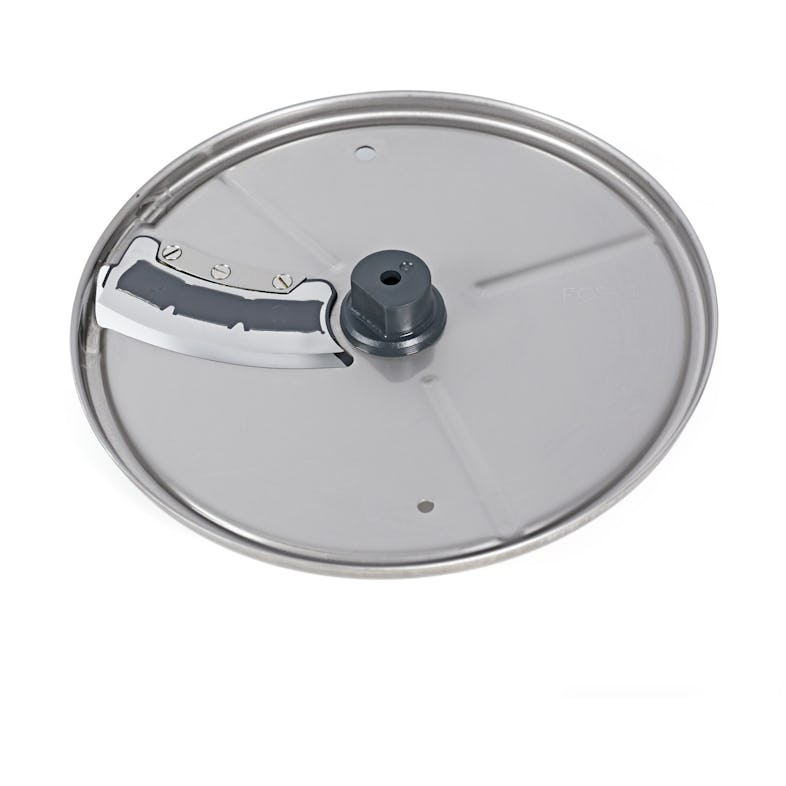 SAMMIC Disco para cortadoras CA/CK-2 mod. FCS-12G para cortar rodajas de 12 mm. Se puede combinar con rejillas para obtener cortes de fritas o cubos.