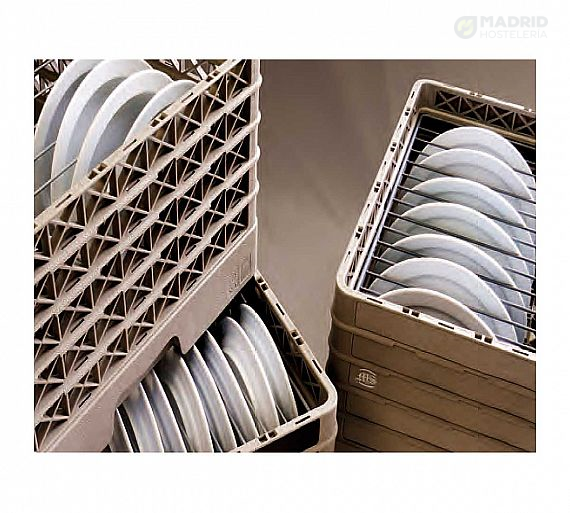 Pujadas Cesta Flap Rack para Platos Cerrada Capacidad 14 a 63 Platos - Imagen 3
